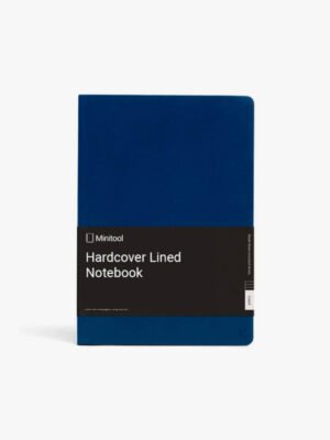 Dark Blue Hardcover Notebook